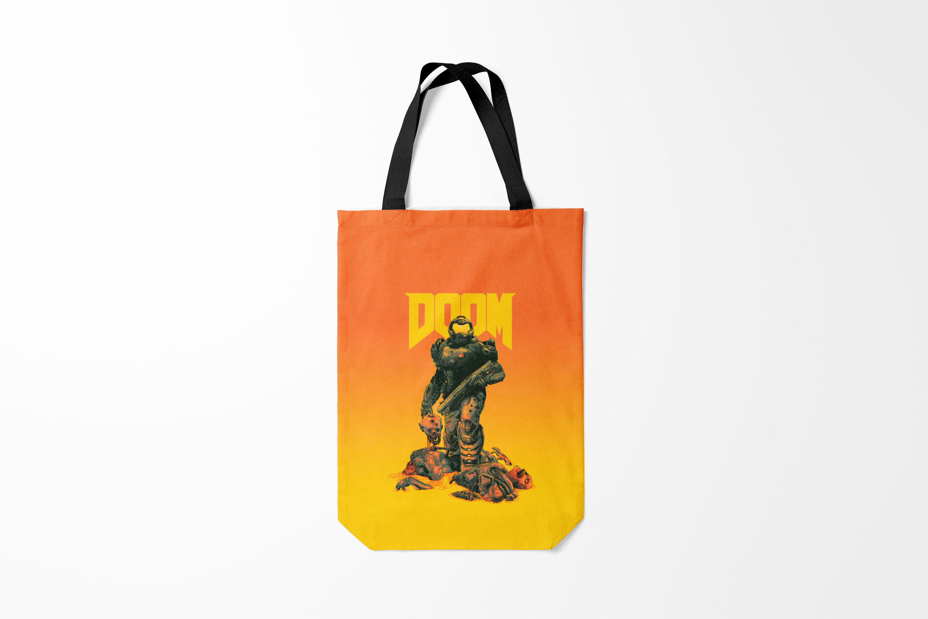 

Сумка шoппер унисекс Burnettie Doom,, Doom