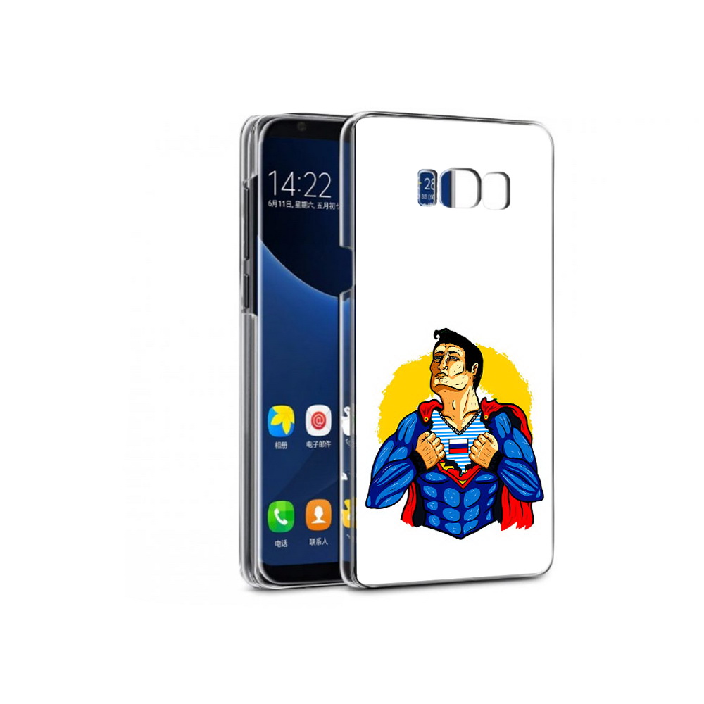 

Чехол MyPads Tocco для Samsung Galaxy S7 русский супермен (PT40116.513.591), Прозрачный, Tocco