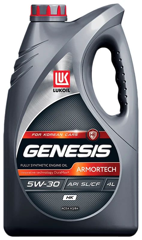 Моторное масло Lukoil синтетическое Genesis Armortech Нк 5W30 Api Sl/Cf Acea A3/B4