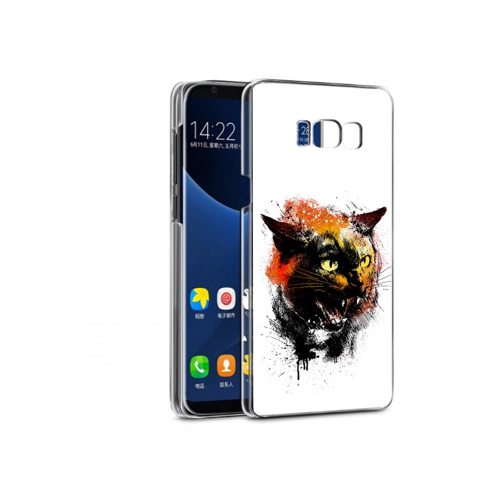 

Чехол MyPads Tocco для Samsung Galaxy S7 сиамский кот (PT40116.513.598), Прозрачный, Tocco