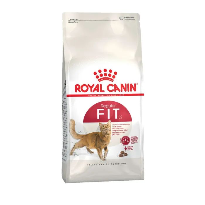 Сухой корм для кошек ROYAL CANIN FIT 32, для активных, 2 шт по 15 кг