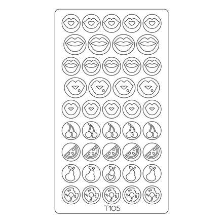 

Трафареты Freedecor, Deep Design T105, Прозрачный