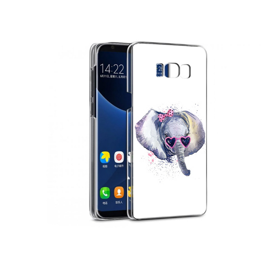 

Чехол MyPads Tocco для Samsung Galaxy S7 слоник в очках (PT40116.513.608), Прозрачный, Tocco
