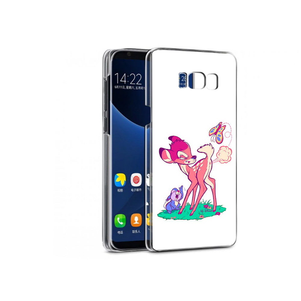

Чехол MyPads Tocco для Samsung Galaxy S7 смешной олененок (PT40116.513.610), Прозрачный, Tocco