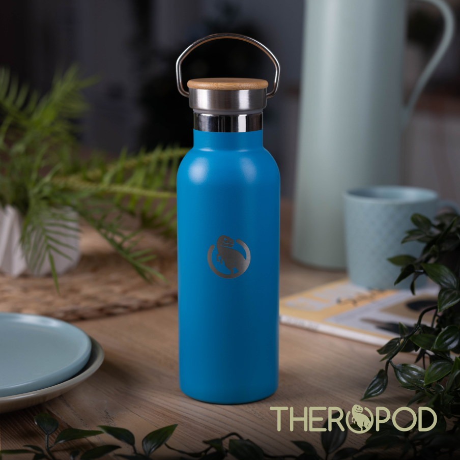 

Термос для напитков термобутылка THEROPOD TP-31W 0.5л голубой, TP-31W