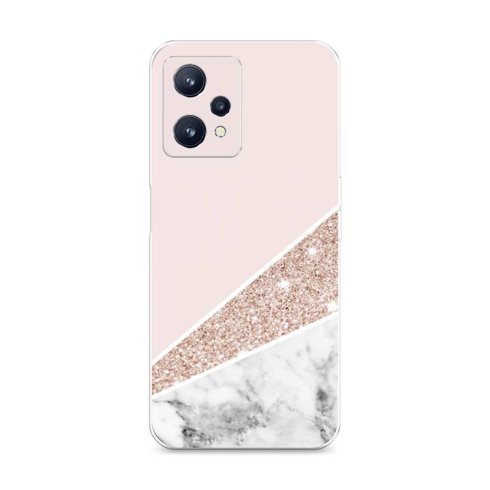 

Чехол на Realme 9 "Блестящий розовый мрамор", 258750-3