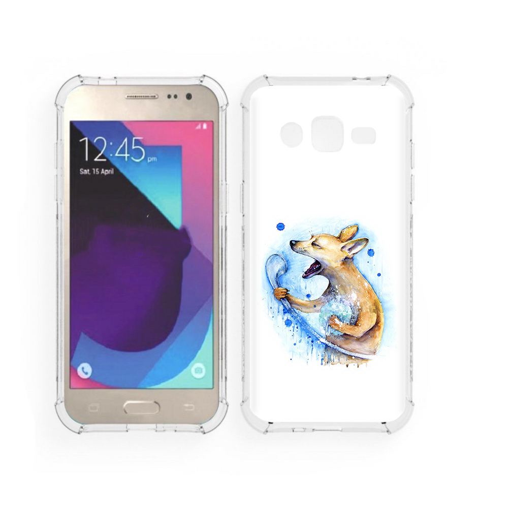 

Чехол MyPads Tocco для Samsung Galaxy J2 пение в душе (PT226924.572.537), Прозрачный, Tocco