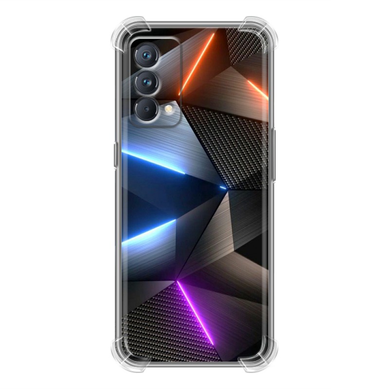 

Дизайнерский силиконовый чехол для Realme GT Master Edition Яркие абстракции