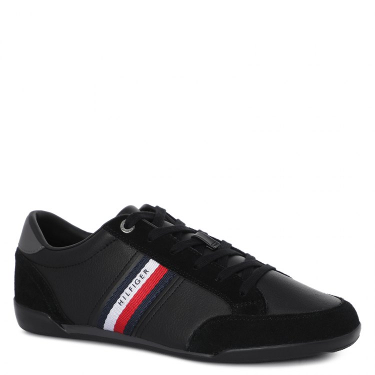 

Кроссовки мужские Tommy Hilfiger FM0FM03741 черные 41 EU, FM0FM03741