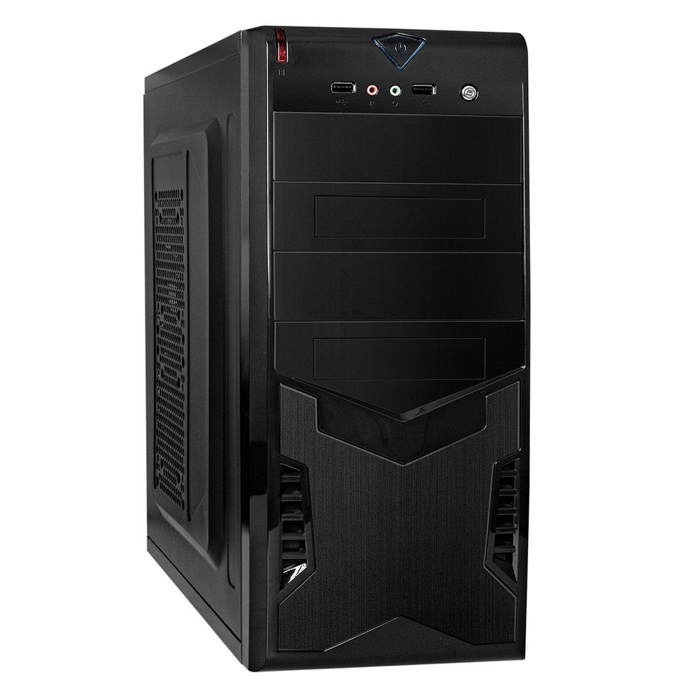 Корпус компьютерный ExeGate CP-604-CP450 (EX280388RUS) Black