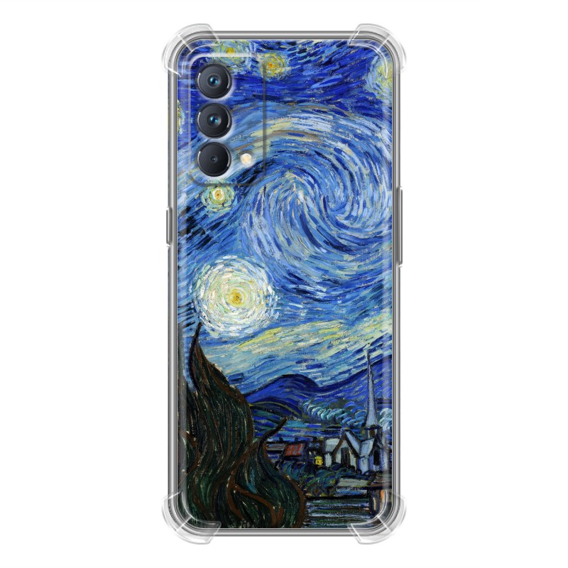 

Дизайнерский силиконовый чехол для Realme GT Master Edition Звездная ночь