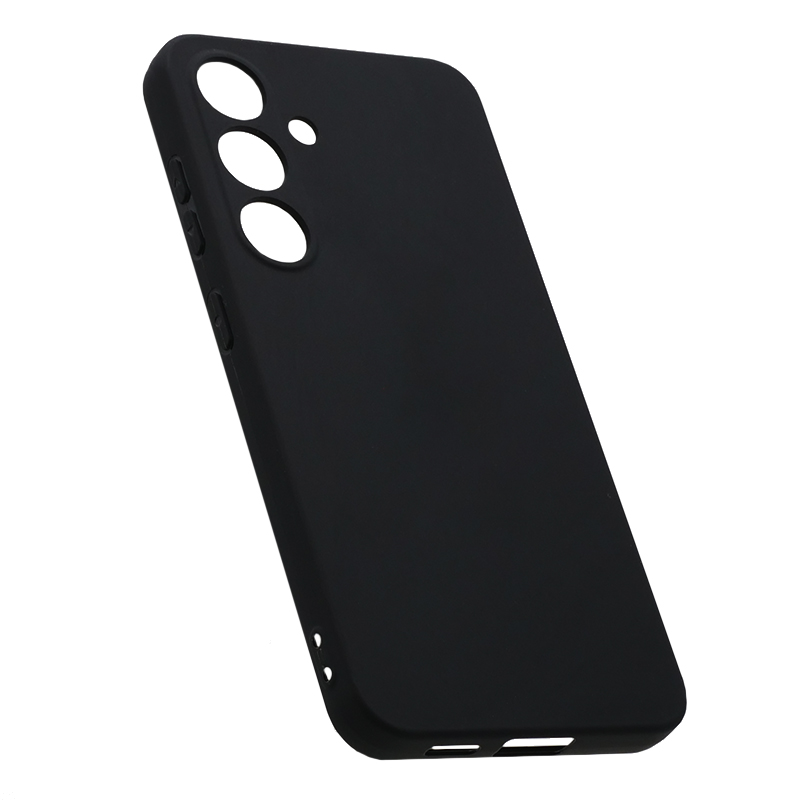 

Силиконовый чехол TPU Case матовый для Samsung S24 черный