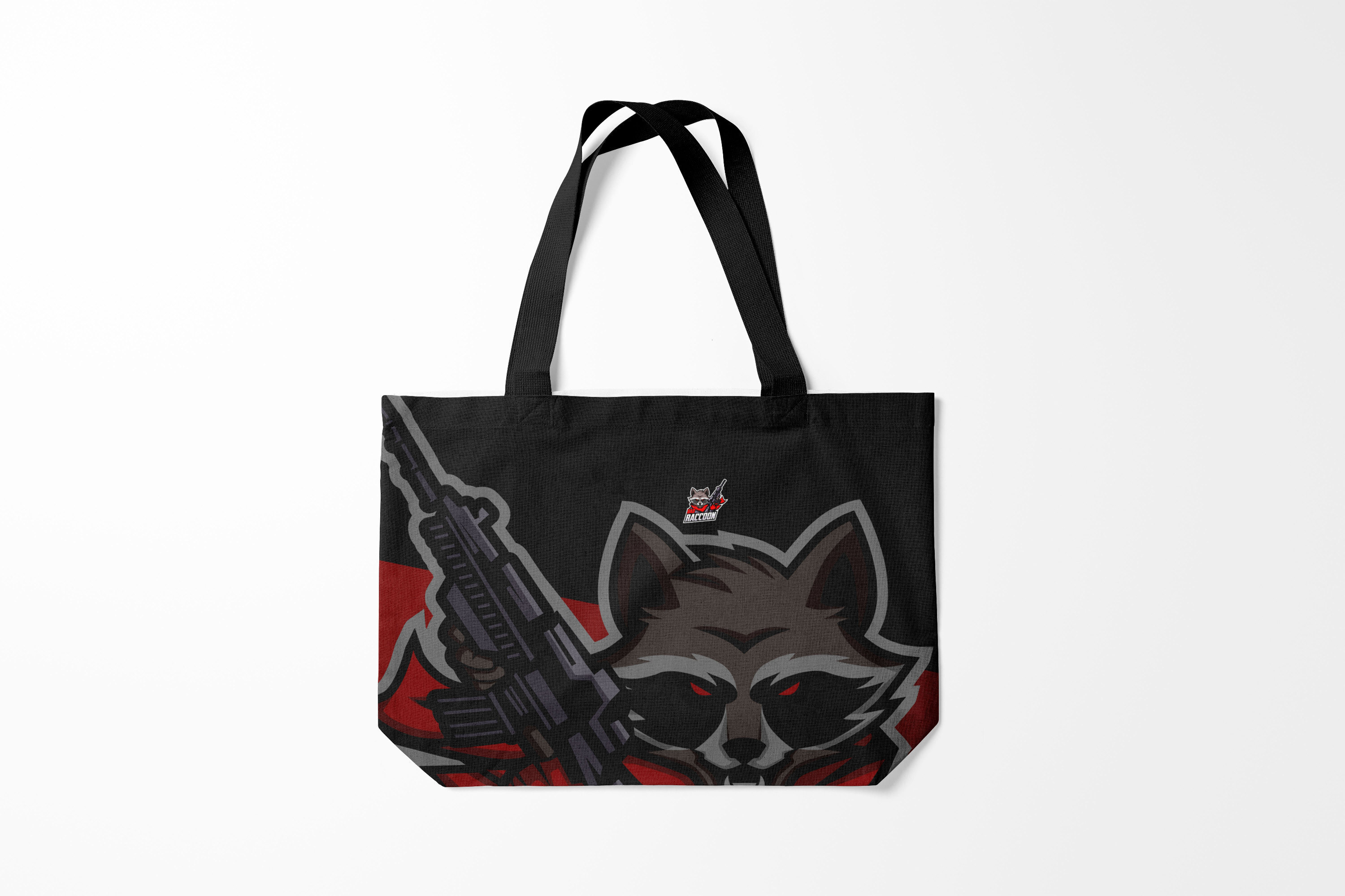 

Сумка шoппер унисекс Burnettie Форма Bad Raccoon, разноцветный, Форма Bad Raccoon