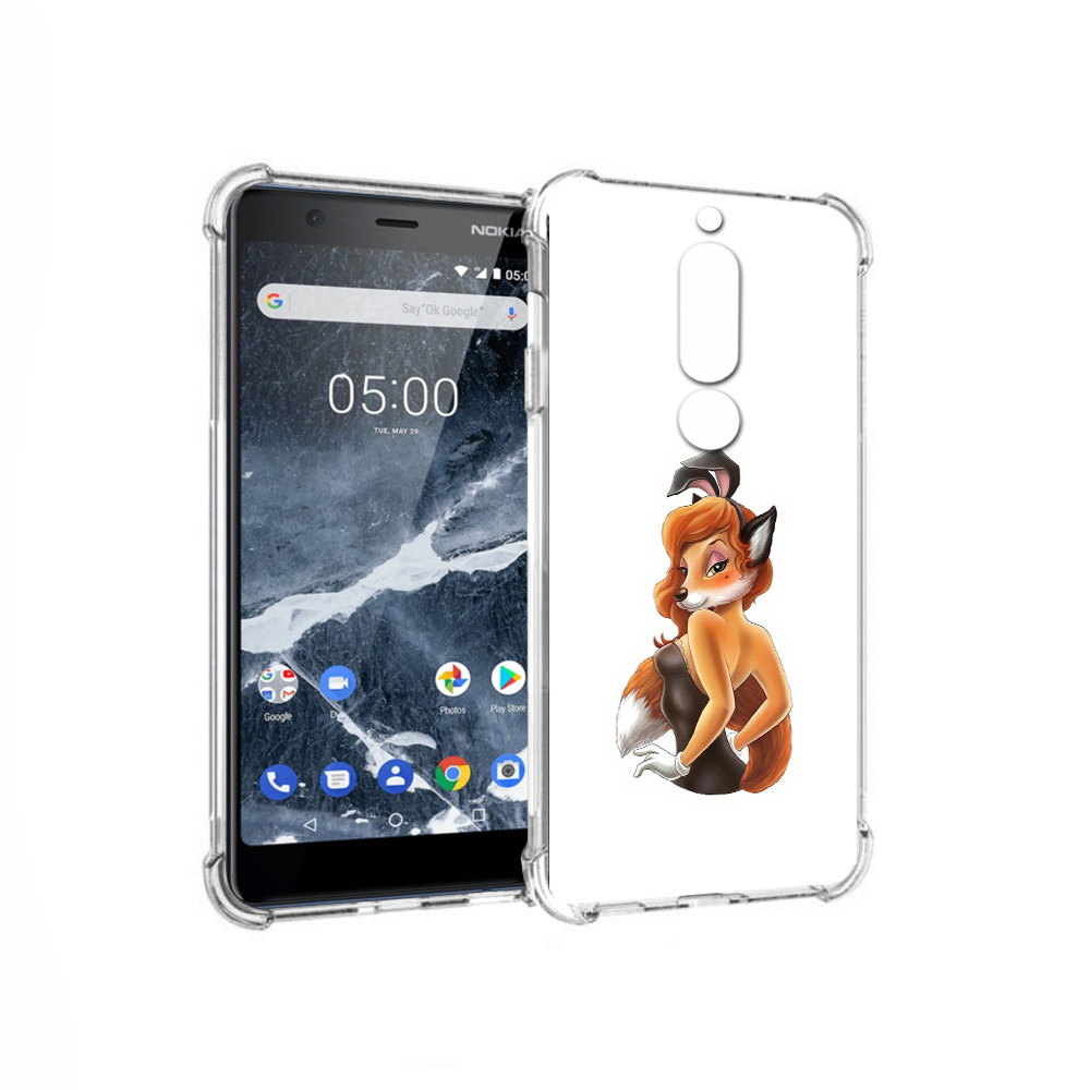 

Чехол MyPads Tocco для Nokia 5.1 баронесса (PT114144.121.227), Прозрачный, Tocco