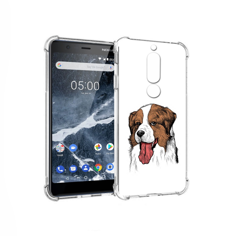 

Чехол MyPads Tocco для Nokia 5.1 бетховен (PT114144.121.230), Прозрачный, Tocco