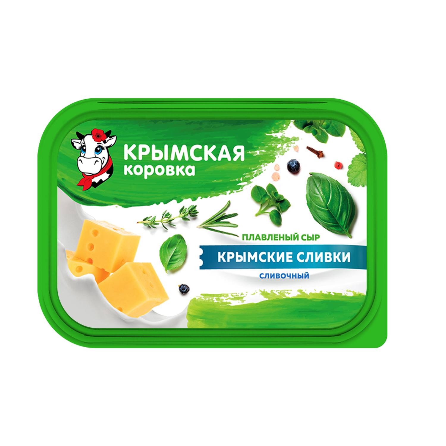 

Плавленый сыр Крымская Коровка сливочный 50% бзмж 380 г