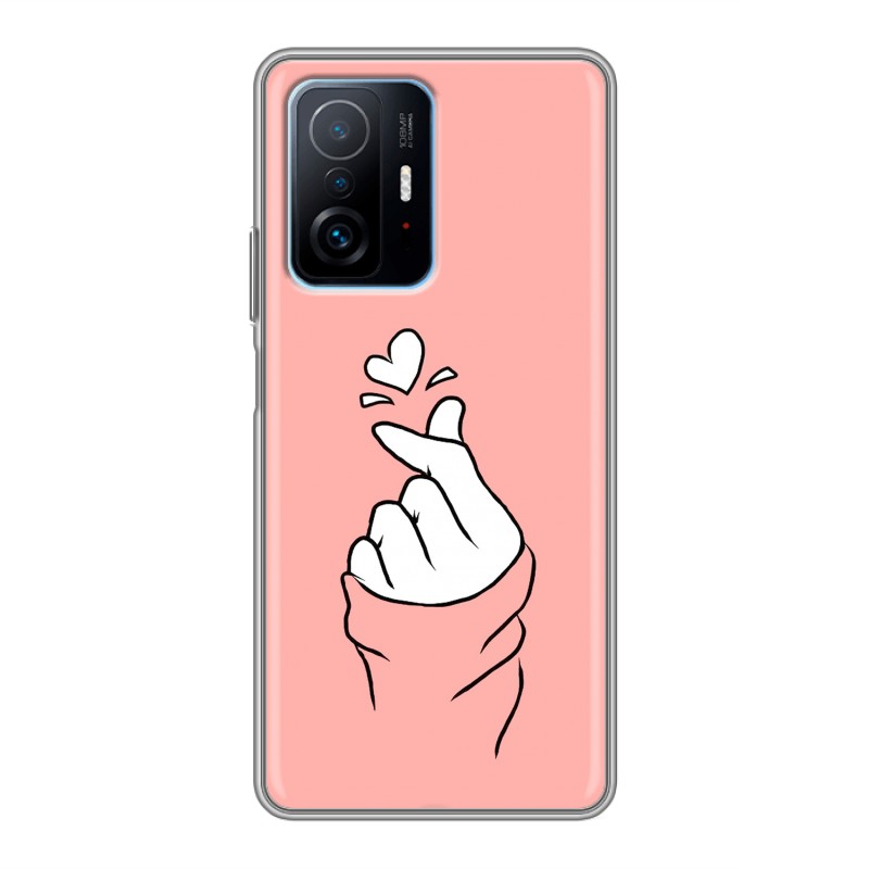 

Дизайнерский силиконовый чехол для Xiaomi 11T Любовь
