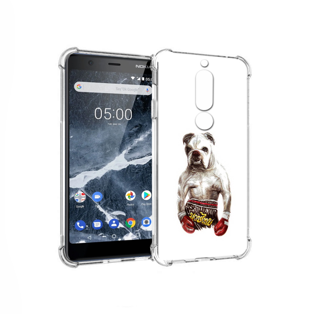 

Чехол MyPads Tocco для Nokia 5.1 боксер (PT114144.121.243), Прозрачный, Tocco