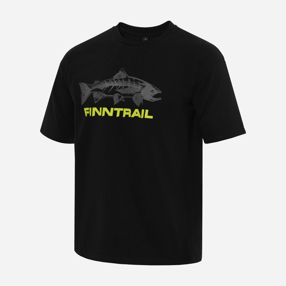

Футболка унисекс Finntrail 6712 черная 3XL, Черный, 6712