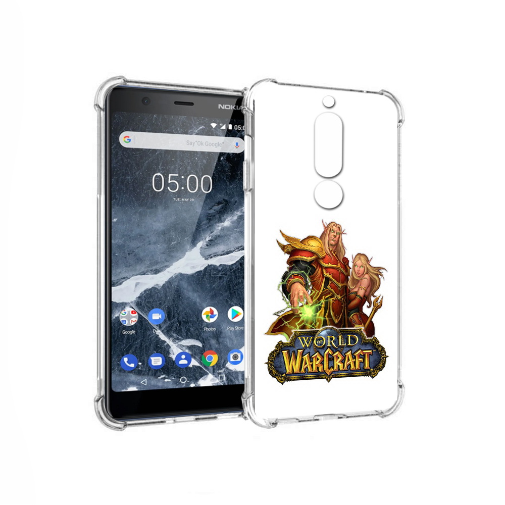 

Чехол MyPads Tocco для Nokia 5.1 варкрафт2 (PT114144.121.256), Прозрачный, Tocco