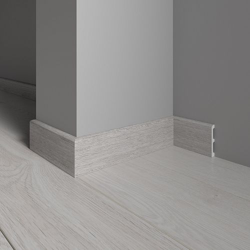 Плинтус напольный Decor-Dizayn 706-89SH Дуб беленый, размер 80х13x2400мм декор plaza concret decor 45x45 см