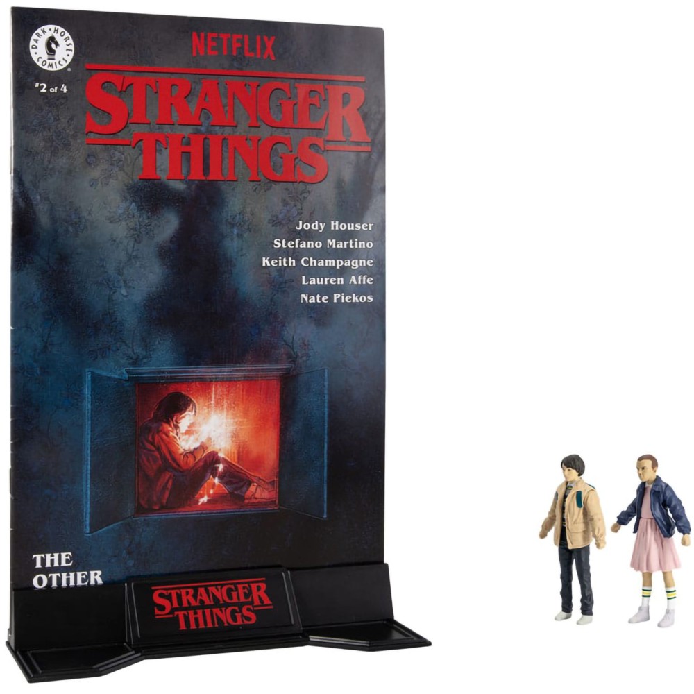 Фигурка McFarlane Stranger Things Pack Action Figures & Comic Once and Mike