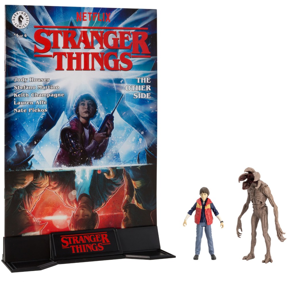 Фигурка McFarlane Stranger Things Pack Action Figures & Comic Demogorgon and Will