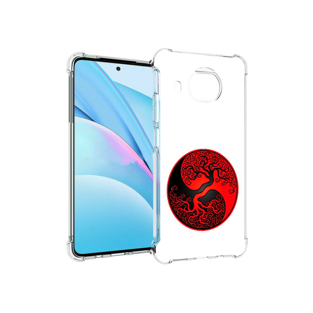 

Чехол MyPads Tocco для Xiaomi Mi 10T Lite инь янь дерево (PT154732.269.379), Прозрачный, Tocco