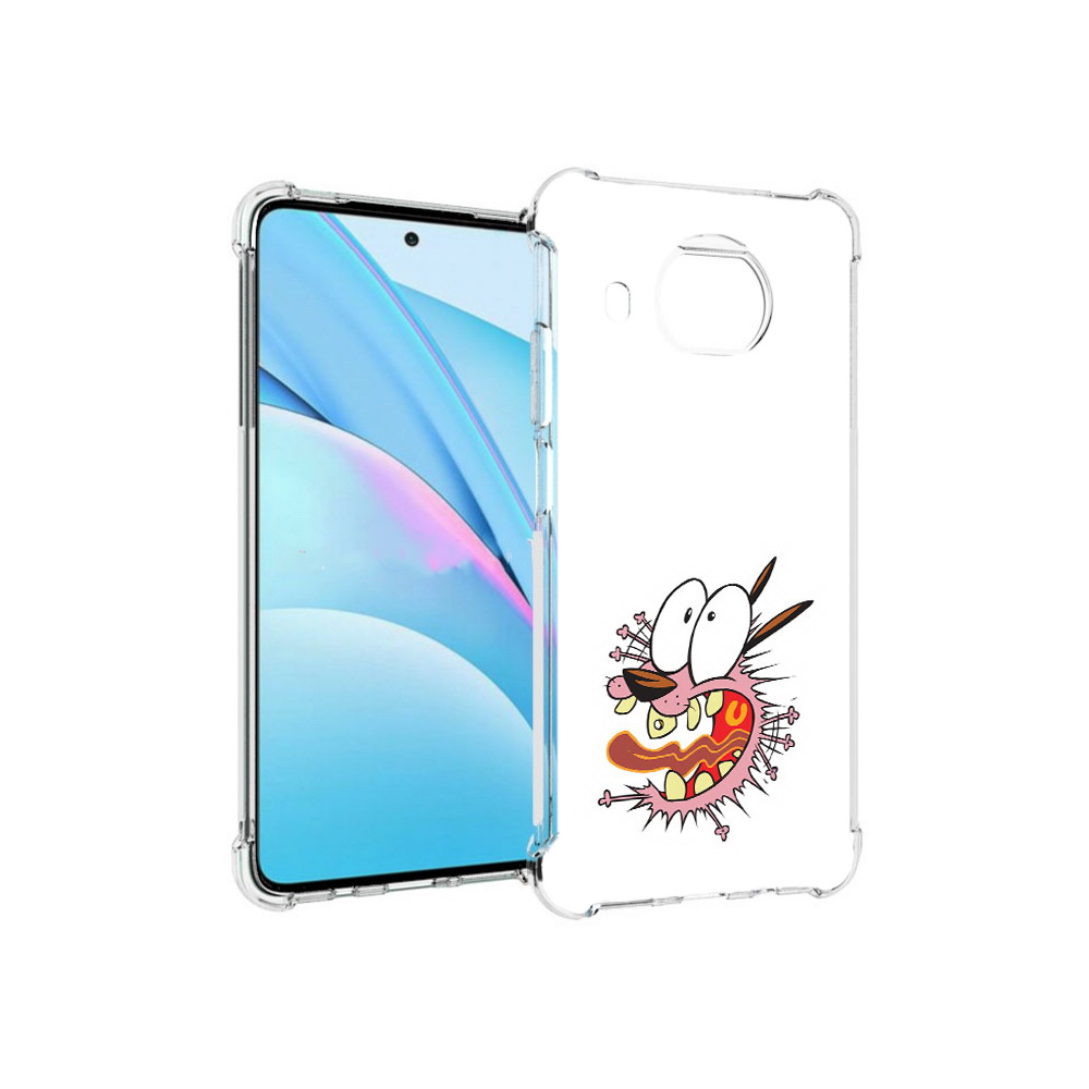 

Чехол MyPads Tocco для Xiaomi Mi 10T Lite испуганный бобик (PT154732.269.381), Прозрачный, Tocco