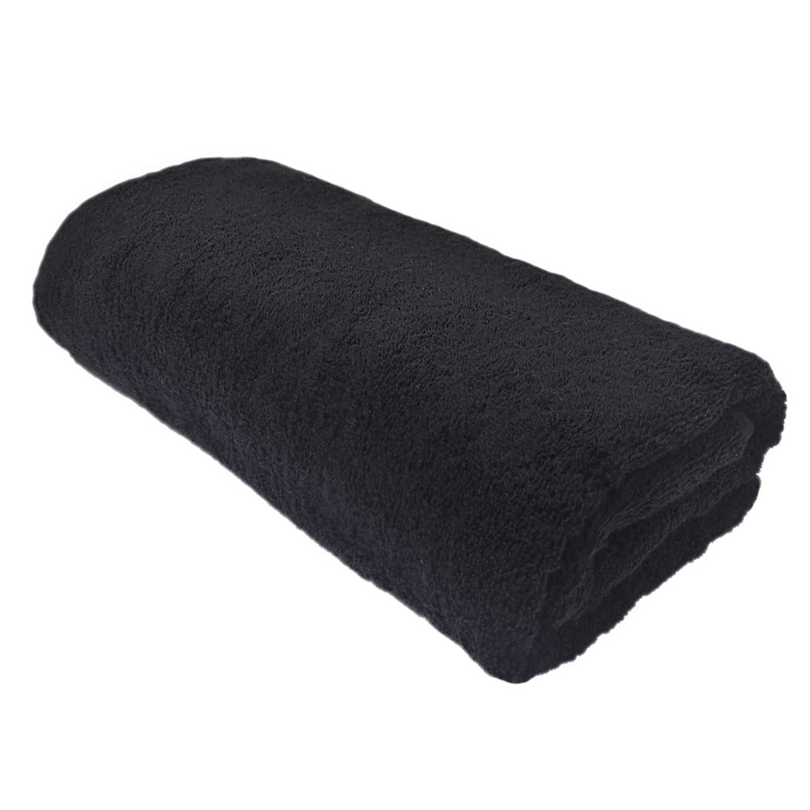 Махровое полотенце Моно м4013_26 XL 100x150 черный
