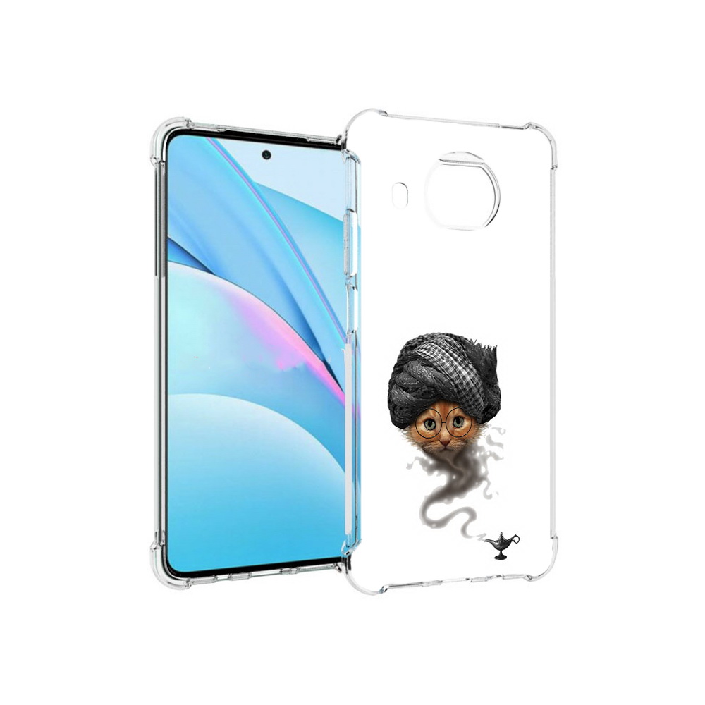

Чехол MyPads Tocco для Xiaomi Mi 10T Lite кот джин (PT154732.269.398), Прозрачный, Tocco