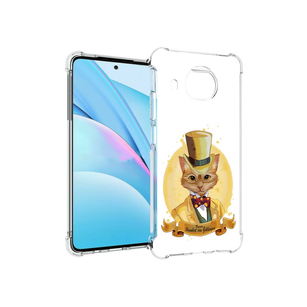 

Чехол MyPads Tocco для Xiaomi Mi 10T Lite кот юрист (PT154732.269.401), Прозрачный, Tocco