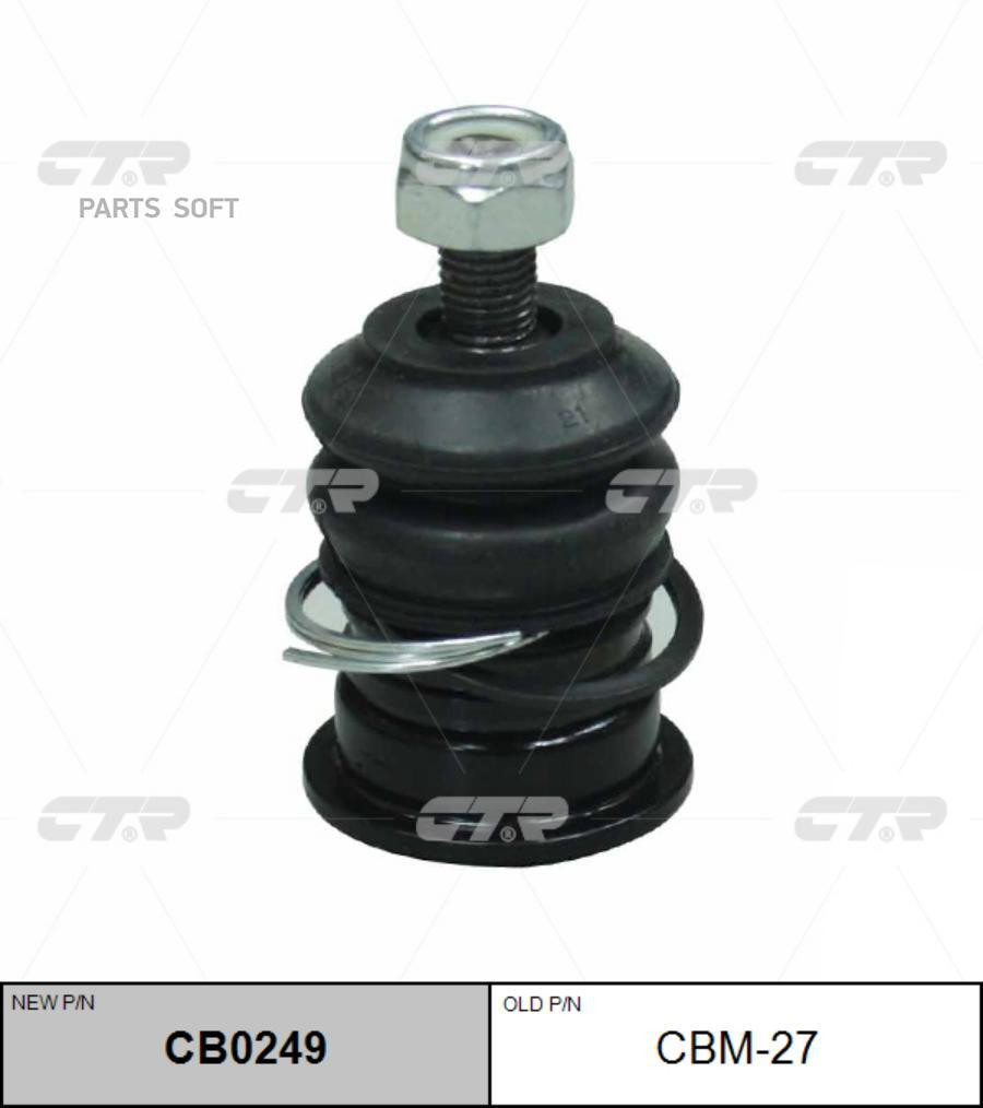 

Опора Шаровая Верхняя Замена Cbm-27 Mitsubishi Galant Ea1a 96-98/ Ec7a 00> CTR CB0249