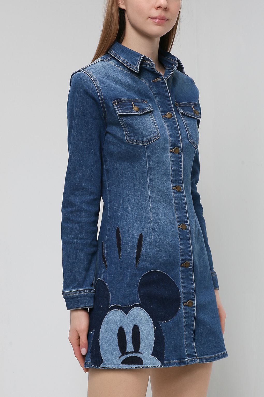 

Платье женское Desigual 22SWVD06 синее L, 22SWVD06