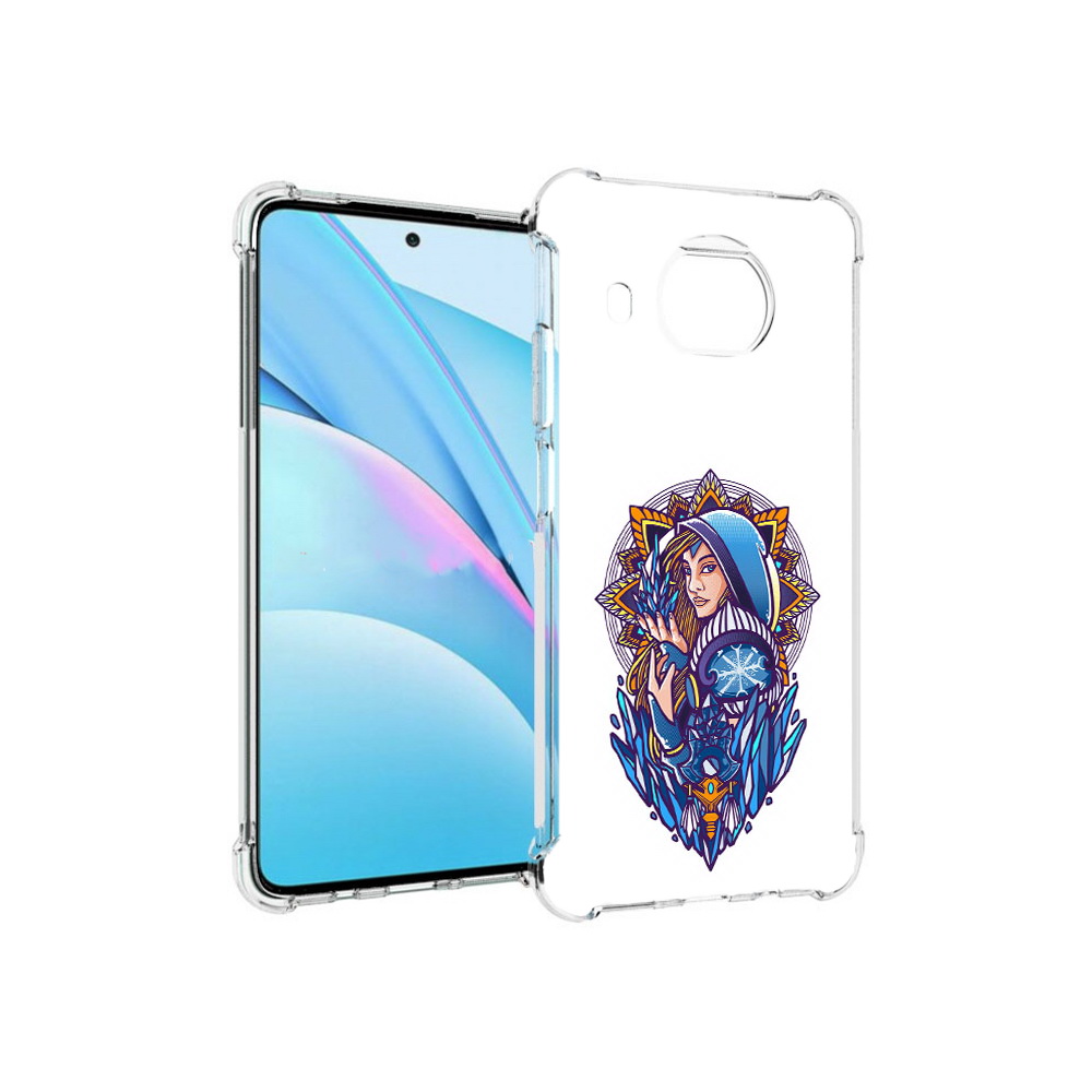 

Чехол MyPads Tocco для Xiaomi Mi 10T Lite кристал мейден дота 2 (PT154732.269.415), Прозрачный, Tocco