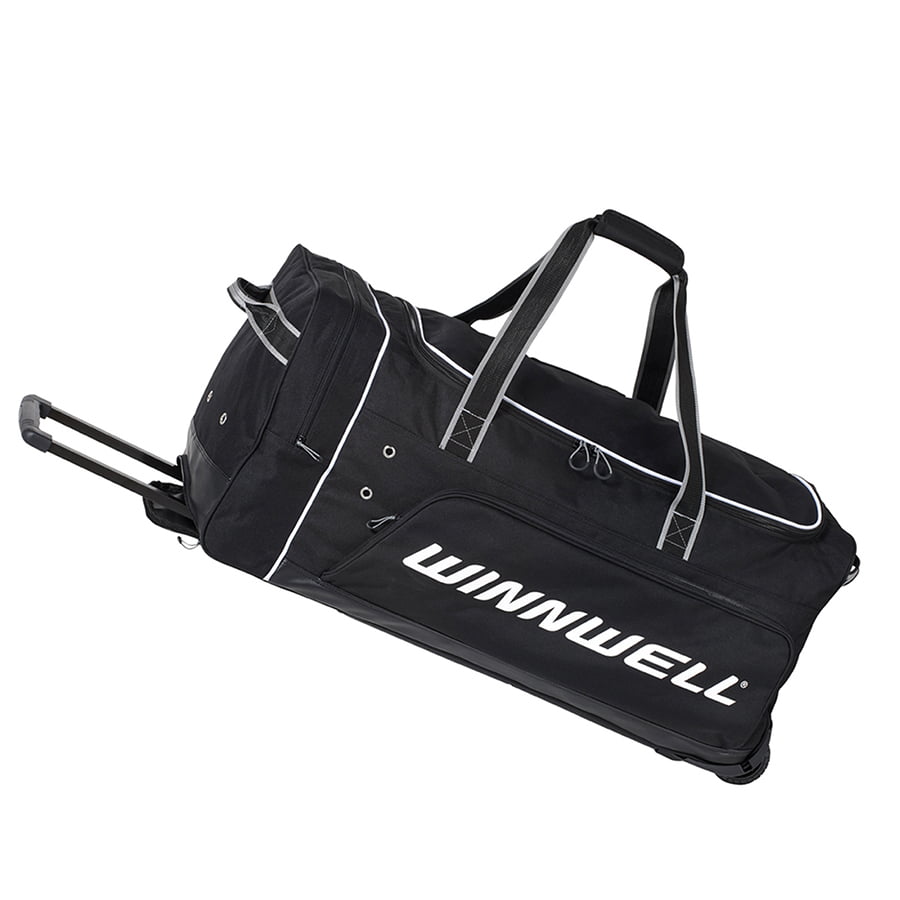 фото Хоккейный баул winnwel premium w / telescopic handle sr (black 40"x16"х18") hb0202 winnwell