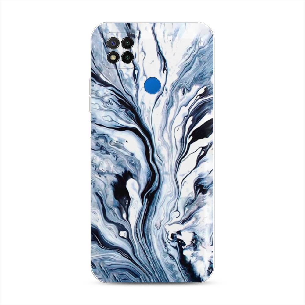 

Чехол Awog на Xiaomi Redmi 9C "Голубой минерал мрамор", Разноцветный, 39050-3