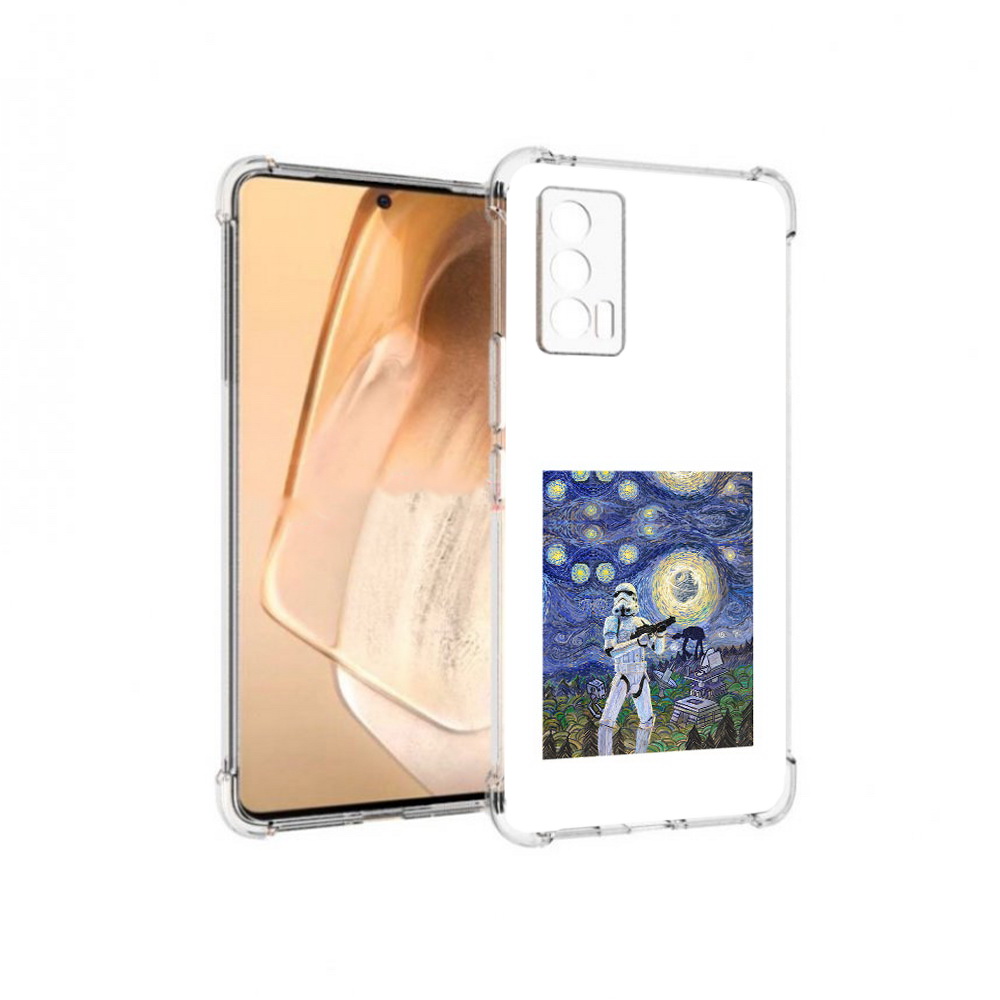 

Чехол MyPads Tocco для Vivo iQOO Neo 5 star wars звездная ночь (PT226960.398.23), Прозрачный, Tocco