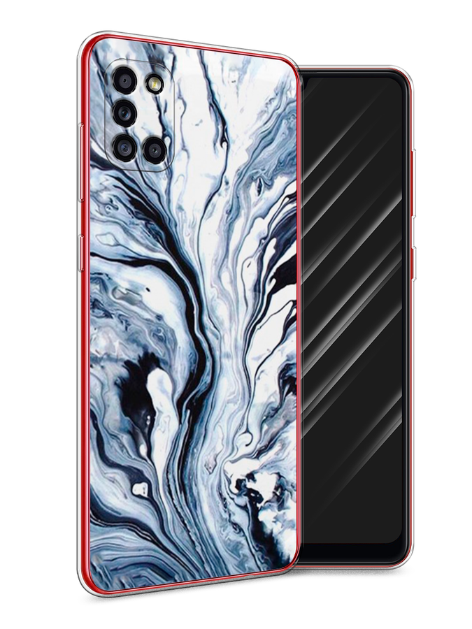 

Чехол Awog на Samsung Galaxy A31 / Самсунг A31 "Голубой минерал мрамор", Разноцветный, 2100350-3