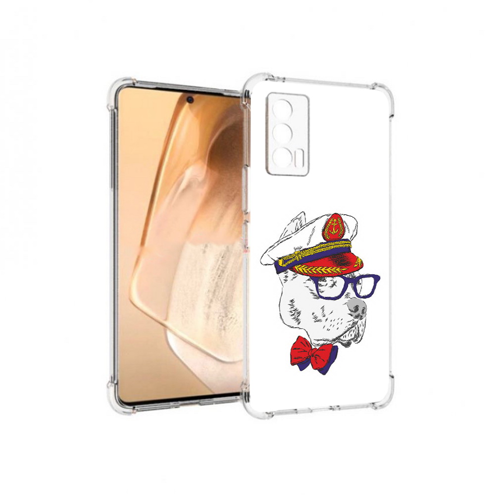 

Чехол MyPads Tocco для Vivo iQOO Neo 5 бульдог (PT226960.398.251), Прозрачный, Tocco