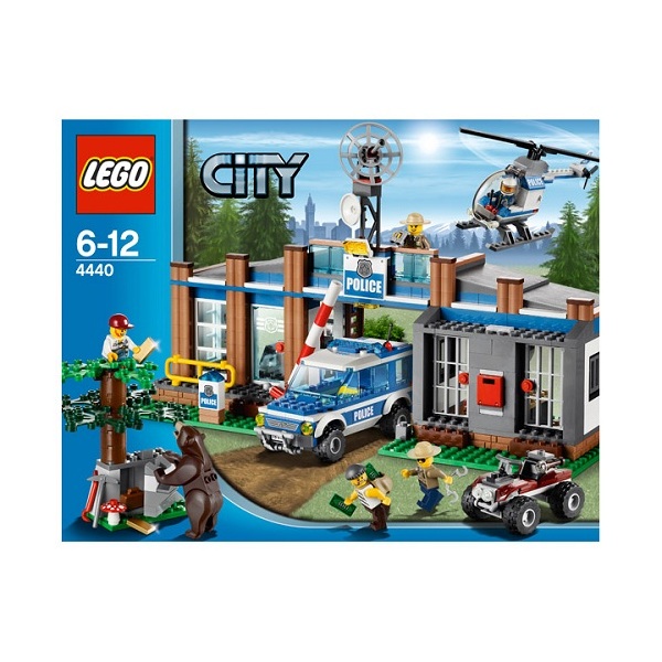 

Конструктор LEGO City Пост лесной полиции 4440