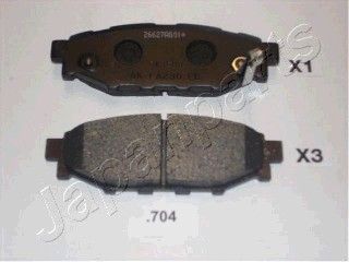 

Колодки Зад.Subaru Impreza,Legacy 05=> Japanparts pp704af