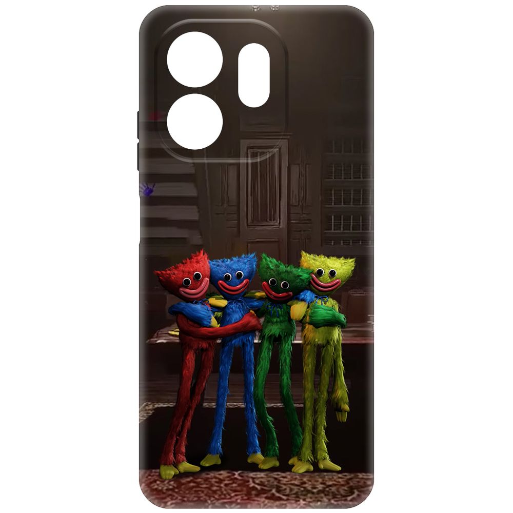 

Чехол-накладка Krutoff Soft Case Хаги Ваги - Мини-Хаги для INFINIX Smart 9 черный
