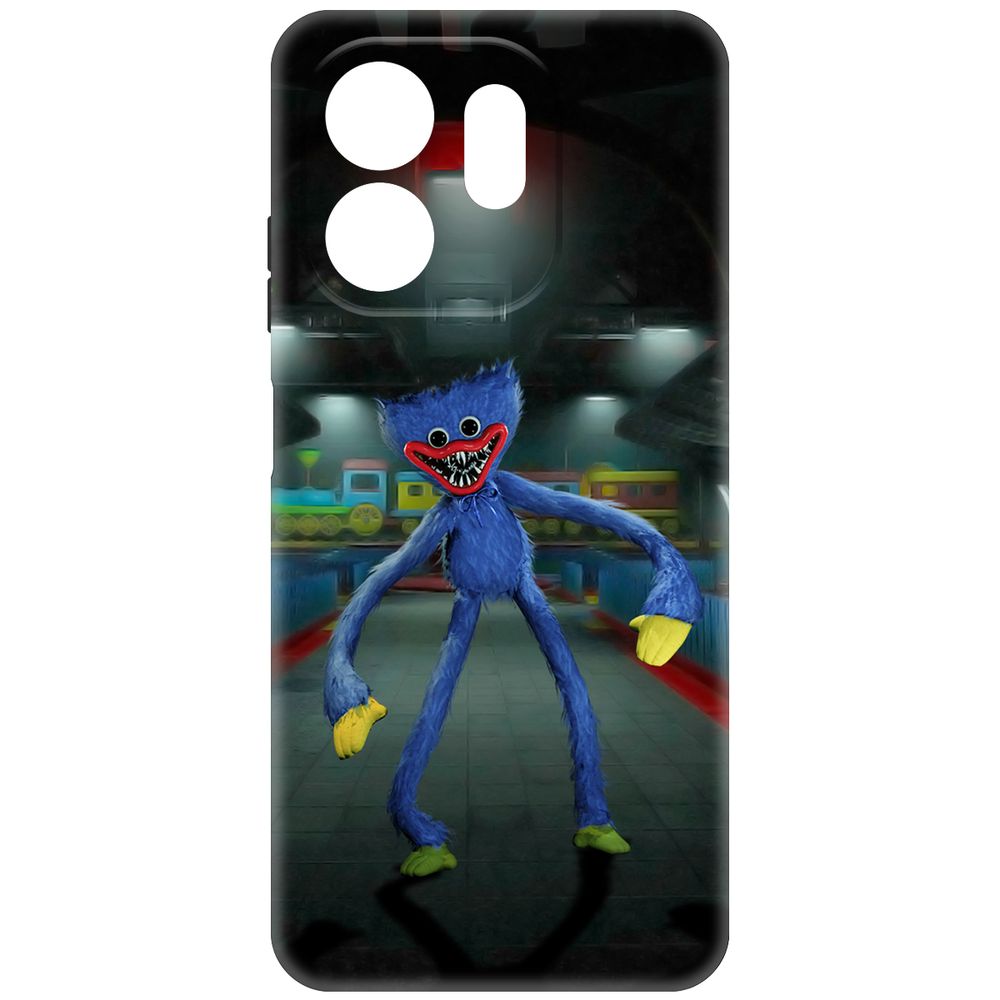 

Чехол-накладка Krutoff Soft Case Хаги Ваги для INFINIX Smart 9 черный