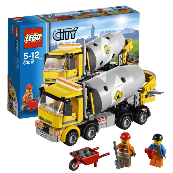 Конструктор LEGO City Бетономешалка 60018
