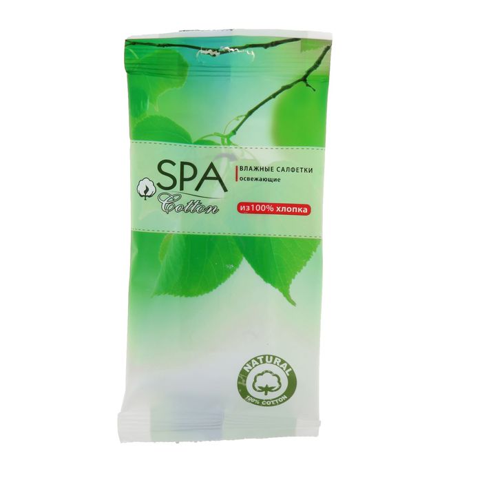 Салфетки влажные SPA Cotton 24 шт