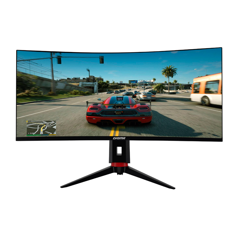 фото Монитор digma gaming dm-mong3410 black/red (1593691)