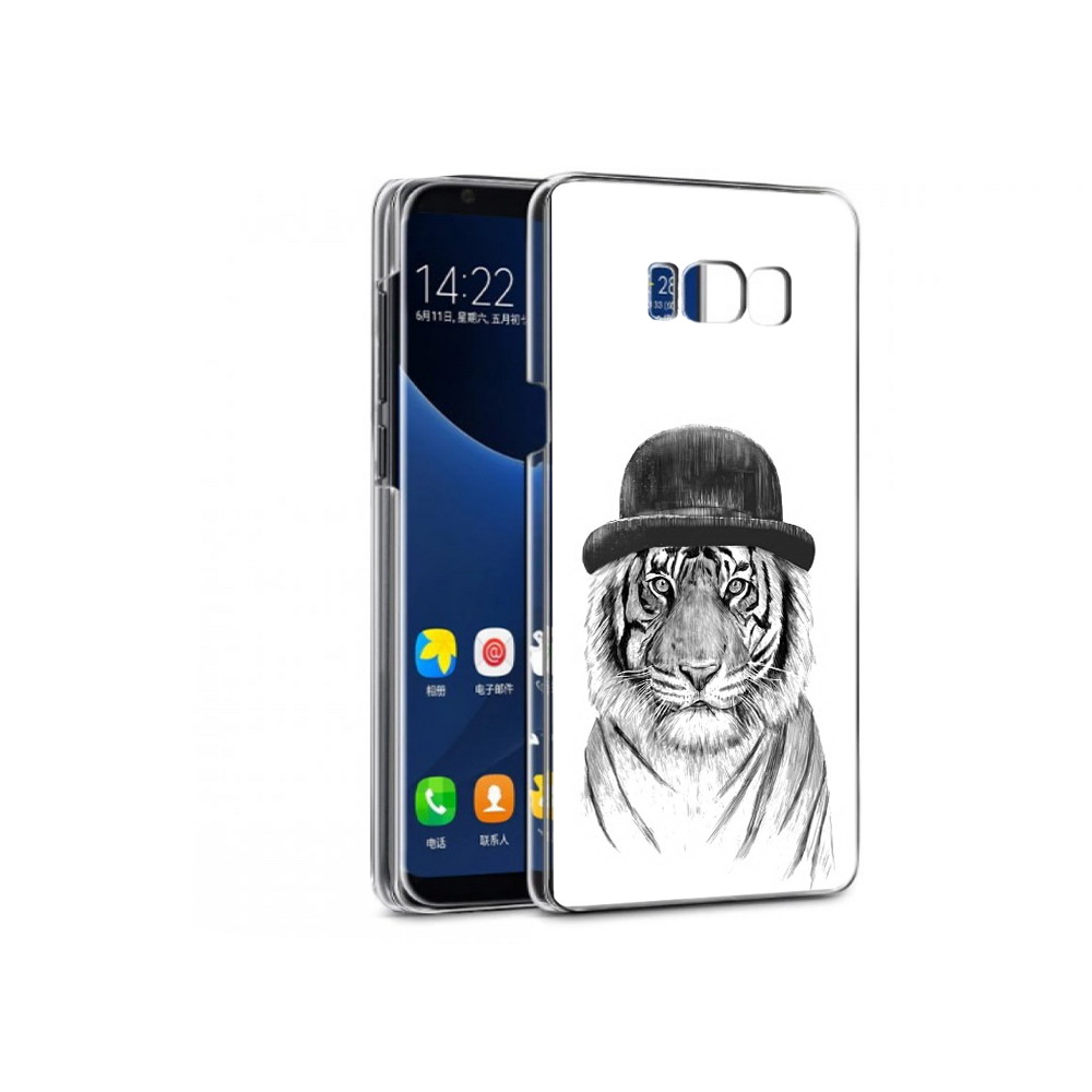 

Чехол MyPads Tocco для Samsung Galaxy S7 тигр британец (PT40116.513.641), Прозрачный, Tocco