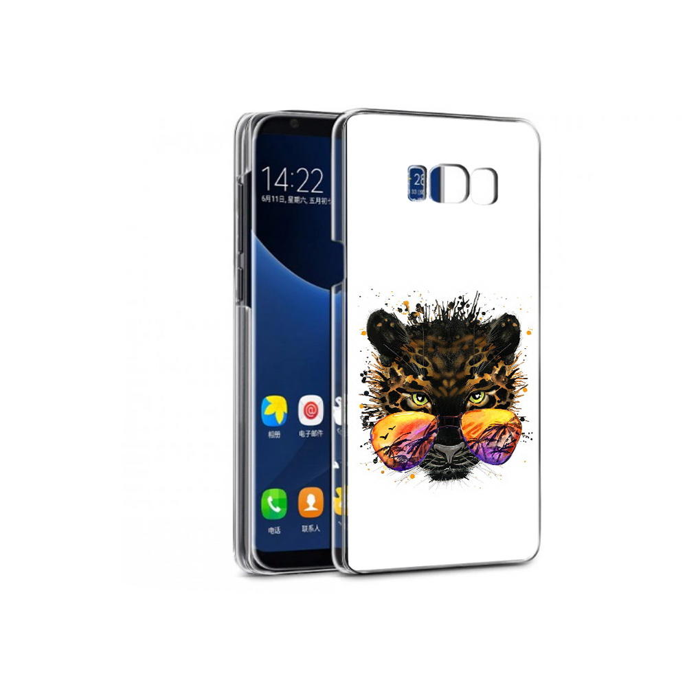 

Чехол MyPads Tocco для Samsung Galaxy S7 тропический леопард (PT40116.513.649), Прозрачный, Tocco
