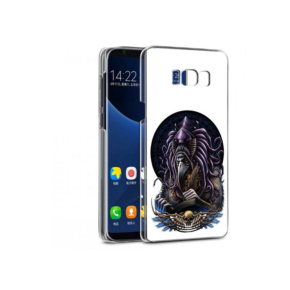 

Чехол MyPads Tocco для Samsung Galaxy S7 умный ворон (PT40116.513.650), Прозрачный, Tocco